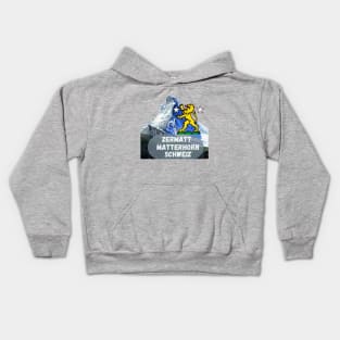 Zermatt, Switzerland Kids Hoodie